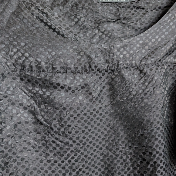 Club Monaco Black Ruffled Boxy Blouse - Picture 4 of 9